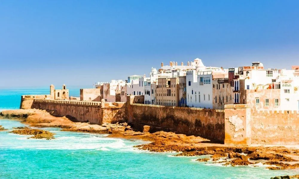 Essaouira Mogador Ramparts Ocean Morocco