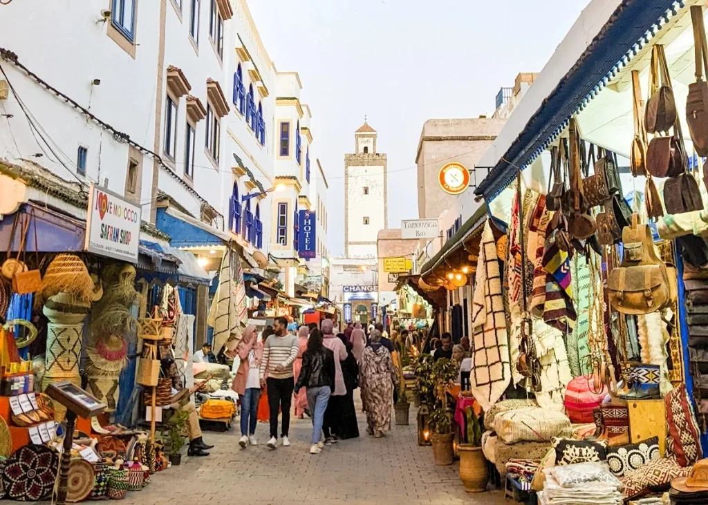 Essaouira Medina vibrant artisan souk Morocco